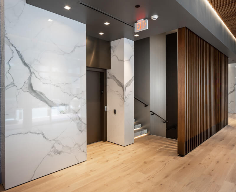 Porcelain Installation Wall Cladding